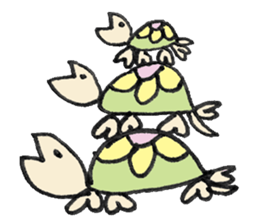 Cameron turtle! sticker #2515209