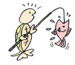 Cameron turtle! sticker #2515210