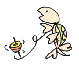 Cameron turtle! sticker #2515230