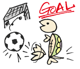 Cameron turtle! sticker #2515235