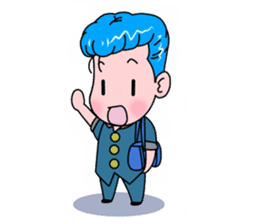 regent style-boy rt Sticker sticker #2515645