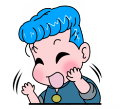 regent style-boy rt Sticker sticker #2515647