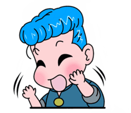 regent style-boy rt Sticker sticker #2515647