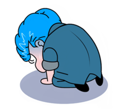 regent style-boy rt Sticker sticker #2515648