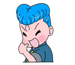 regent style-boy rt Sticker sticker #2515649