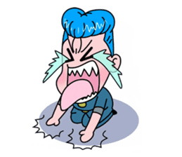 regent style-boy rt Sticker sticker #2515652