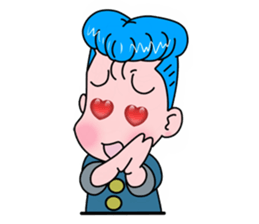 regent style-boy rt Sticker sticker #2515653