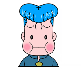 regent style-boy rt Sticker sticker #2515656