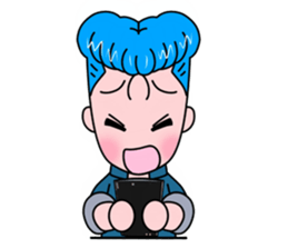 regent style-boy rt Sticker sticker #2515658