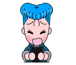 regent style-boy rt Sticker sticker #2515658