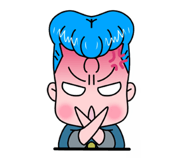 regent style-boy rt Sticker sticker #2515661