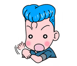 regent style-boy rt Sticker sticker #2515664