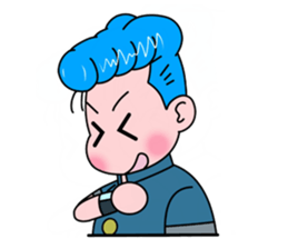 regent style-boy rt Sticker sticker #2515665