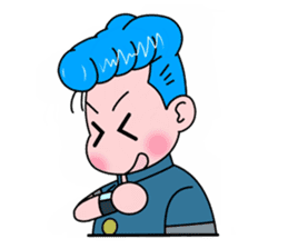 regent style-boy rt Sticker sticker #2515665