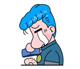 regent style-boy rt Sticker sticker #2515666