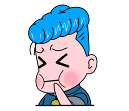 regent style-boy rt Sticker sticker #2515671