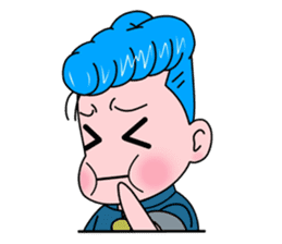 regent style-boy rt Sticker sticker #2515671