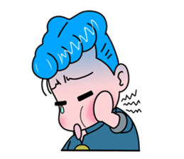 regent style-boy rt Sticker sticker #2515679