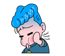 regent style-boy rt Sticker sticker #2515679