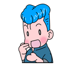 regent style-boy rt Sticker sticker #2515681