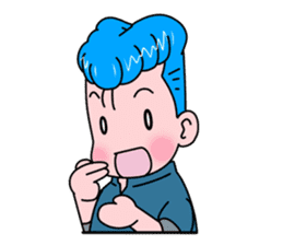 regent style-boy rt Sticker sticker #2515681