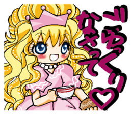 4cute princess sticker #2515808
