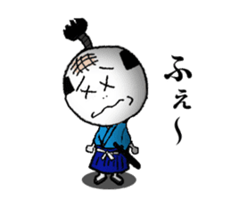 mochi samurai sticker #2516054