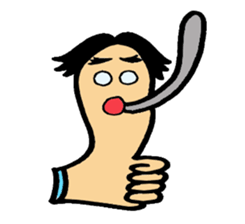 Mr.thumb sticker #2516374