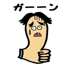 Mr.thumb sticker #2516385