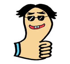 Mr.thumb sticker #2516403