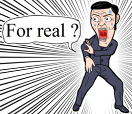 Pleasant friends and Mr.haru2(English) sticker #2516686