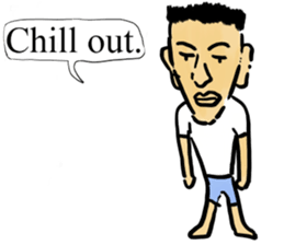 Pleasant friends and Mr.haru2(English) sticker #2516692