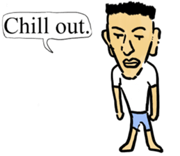 Pleasant friends and Mr.haru2(English) sticker #2516692