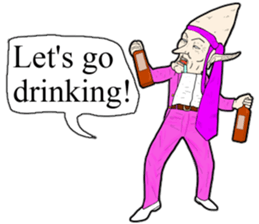 Pleasant friends and Mr.haru2(English) sticker #2516694