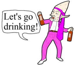 Pleasant friends and Mr.haru2(English) sticker #2516694