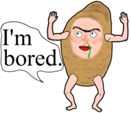 Pleasant friends and Mr.haru2(English) sticker #2516702