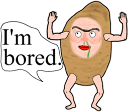 Pleasant friends and Mr.haru2(English) sticker #2516702