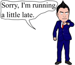 Pleasant friends and Mr.haru2(English) sticker #2516711