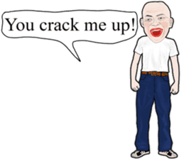 Pleasant friends and Mr.haru2(English) sticker #2516716