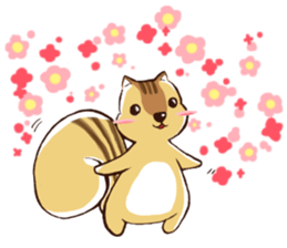 Every day, chipmunk! sticker #2516805