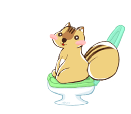 Every day, chipmunk! sticker #2516815