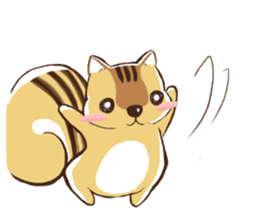 Every day, chipmunk! sticker #2516818