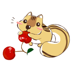 Every day, chipmunk! sticker #2516824