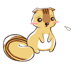 Every day, chipmunk! sticker #2516833