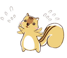 Every day, chipmunk! sticker #2516834