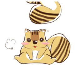 Every day, chipmunk! sticker #2516841
