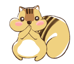 Every day, chipmunk! sticker #2516843