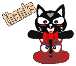 Ori's Animal Pair Stickers "ani+ani" sticker #2516973