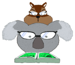 Ori's Animal Pair Stickers "ani+ani" sticker #2516986