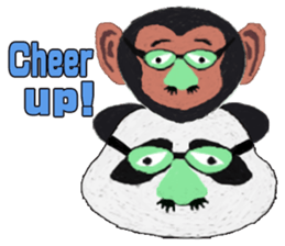 Ori's Animal Pair Stickers "ani+ani" sticker #2516988